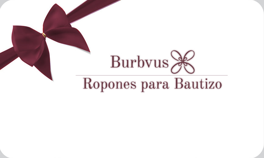 Burbvus Tarjeta de Regalo (Gift Card)