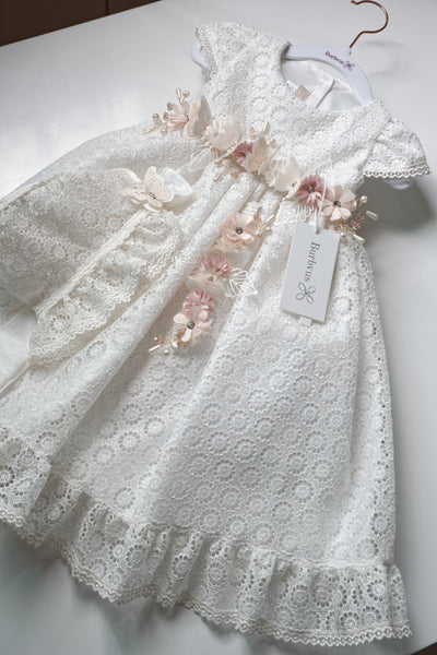 Vestido de Bautizo Para Niña G050