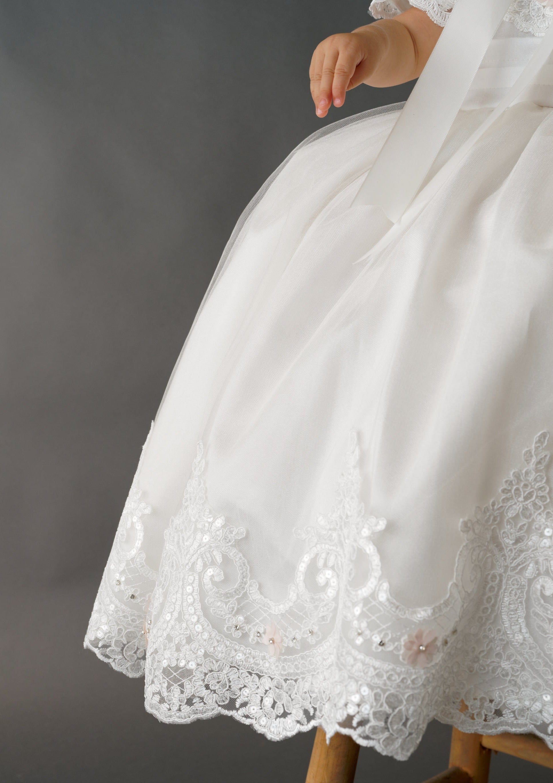 ropon para niña burbvus cauda en seda