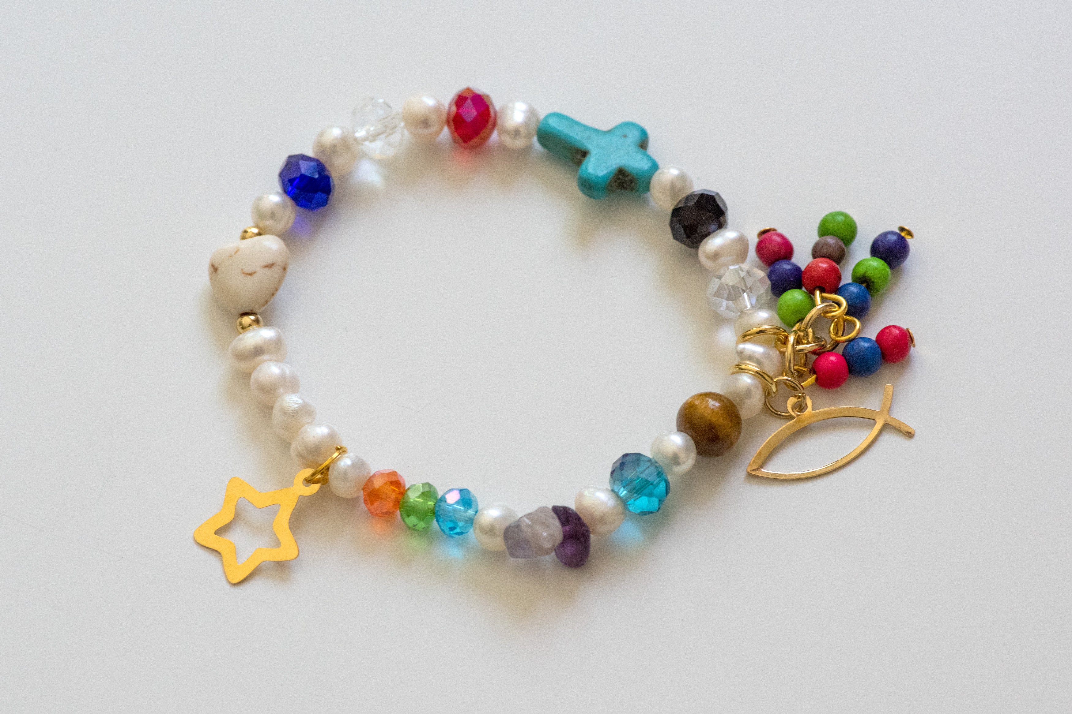 Pulsera - Brazalete # 2 / Recuerdo Bautismo (Paquete con 10 o 50)