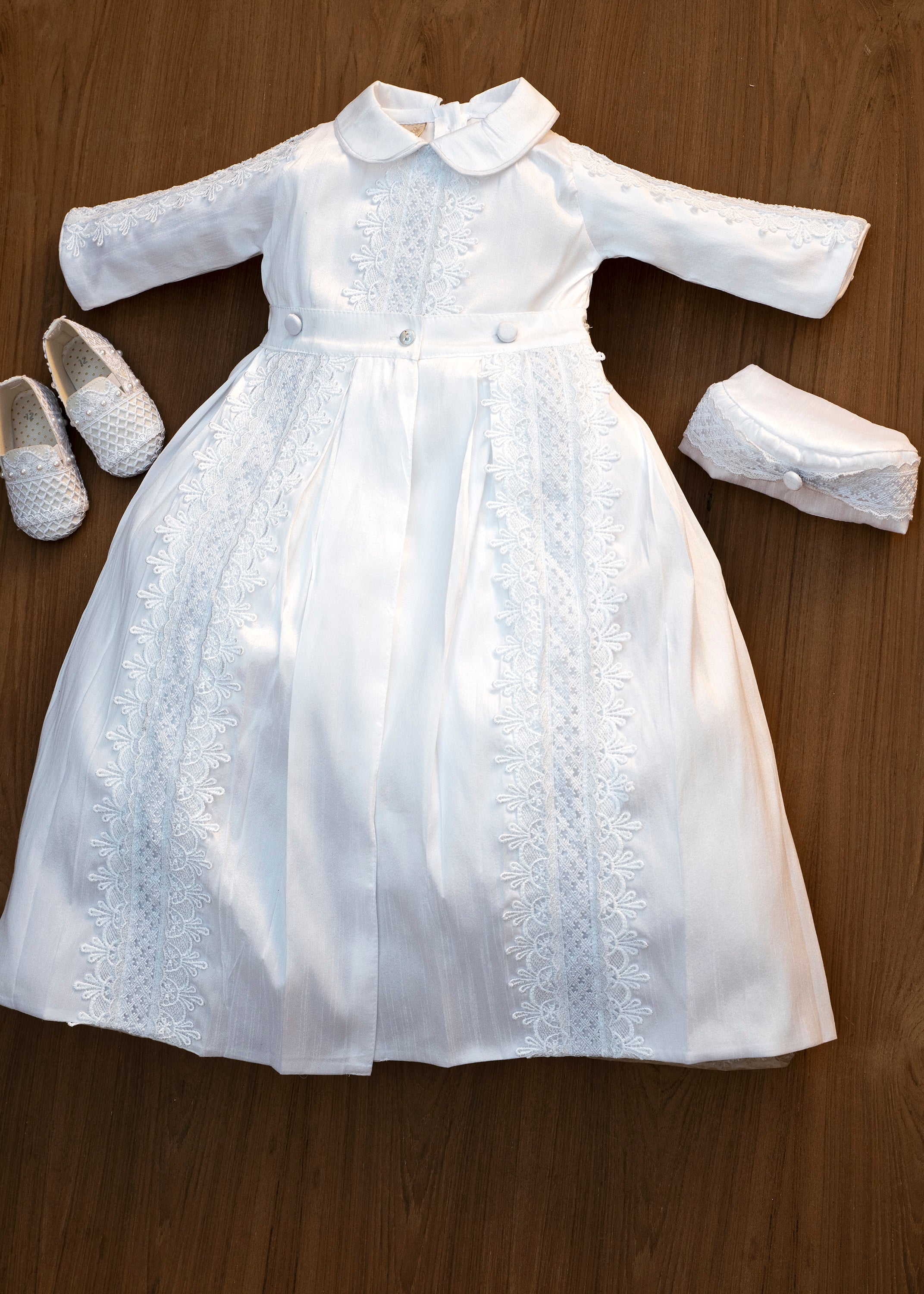 Ropon para niño Blanco B027