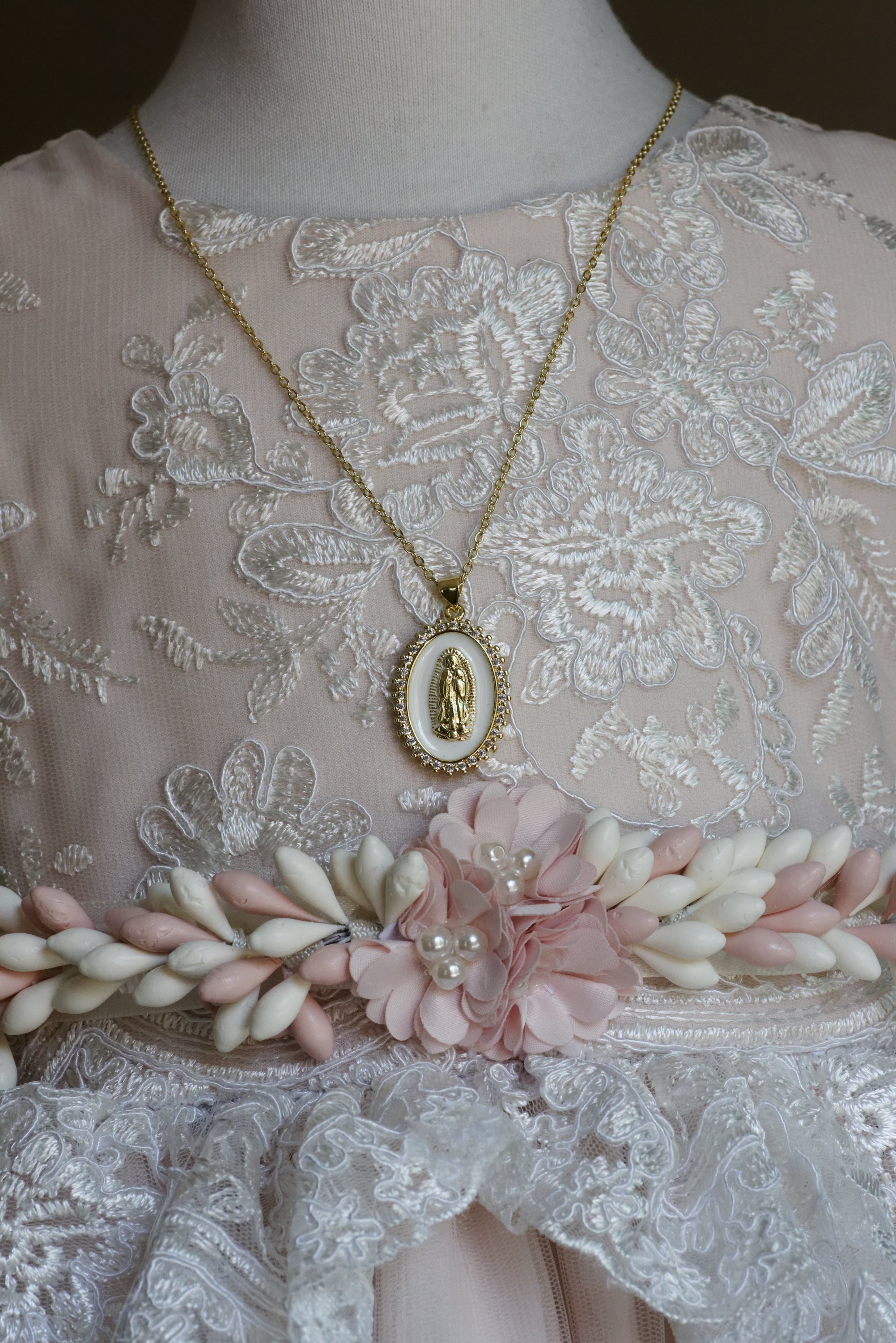 Medalla Bautismo Virgen Maria