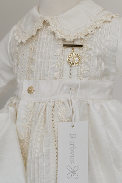 Medalla Con Crucifijo Chapa de Oro