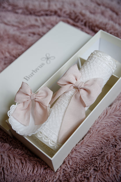 VELA DE BAUTIZO PARA NIÑA BURBVUS