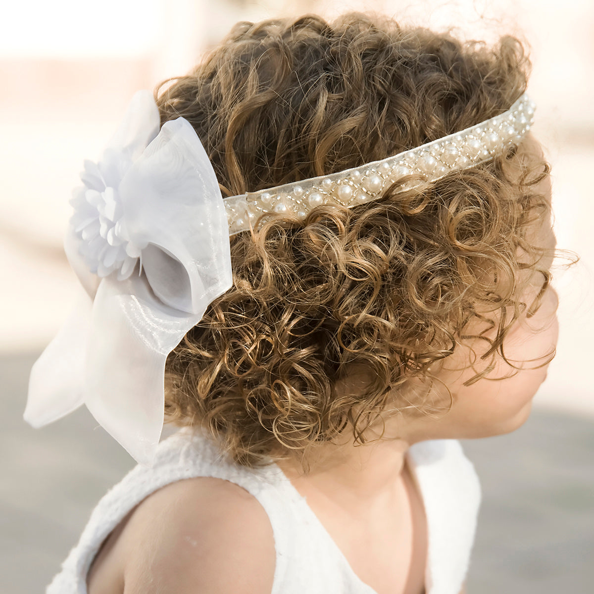 Diadema niña vintage 