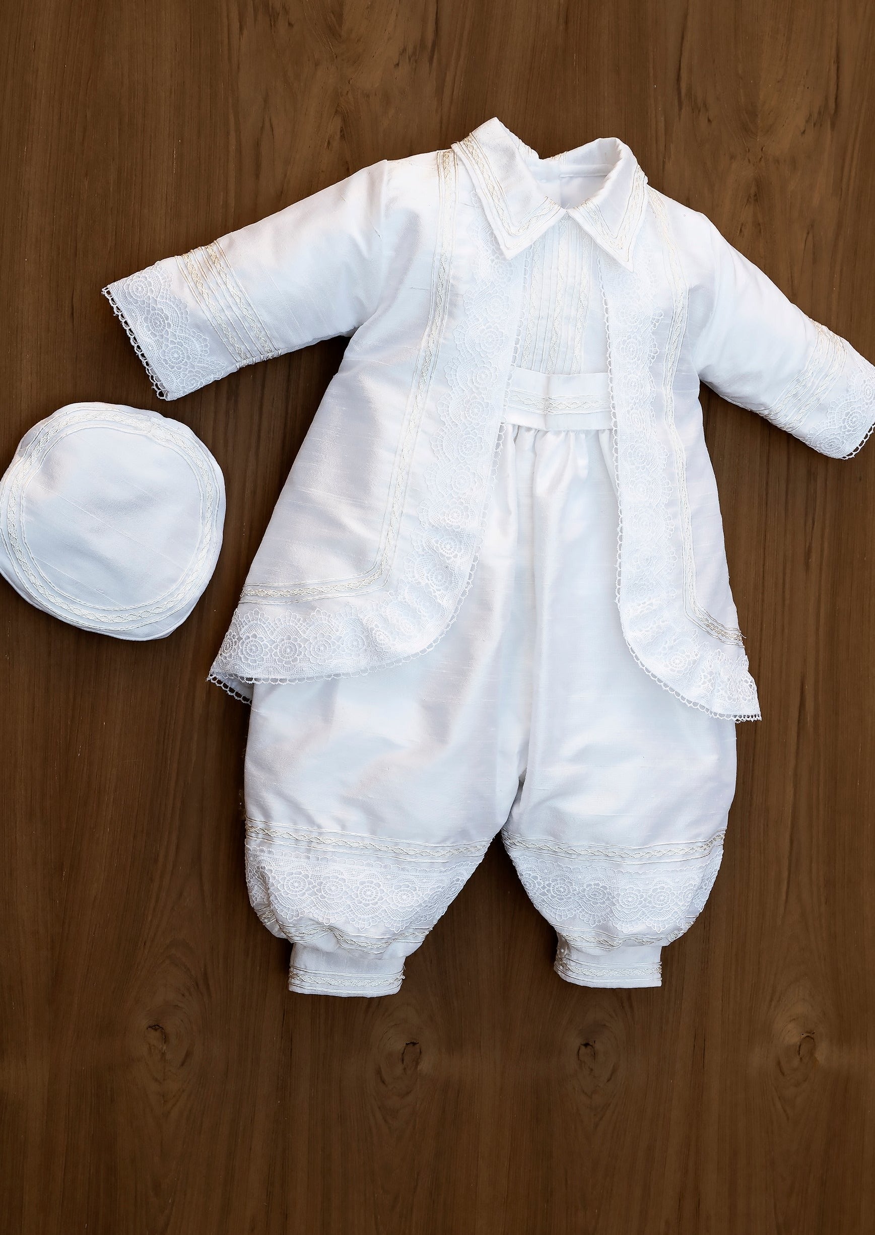 traje para bautizo estilo español niño Burbvus B021
