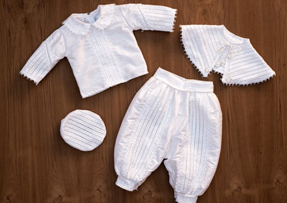 Trajecito bautizo 5 piezas