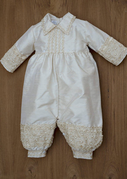 trajecito para bautizo de niño Burbvus B026