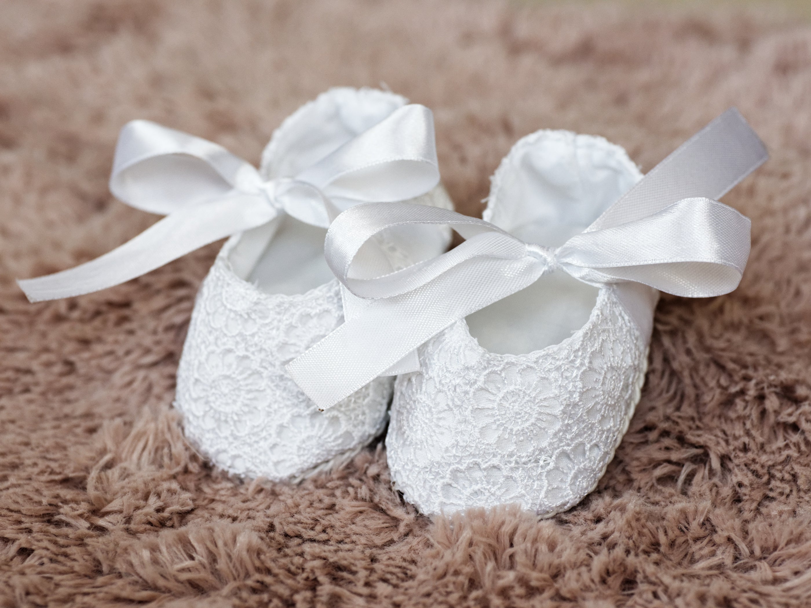 Zapatitos para bebe niña hechos a mano ballet