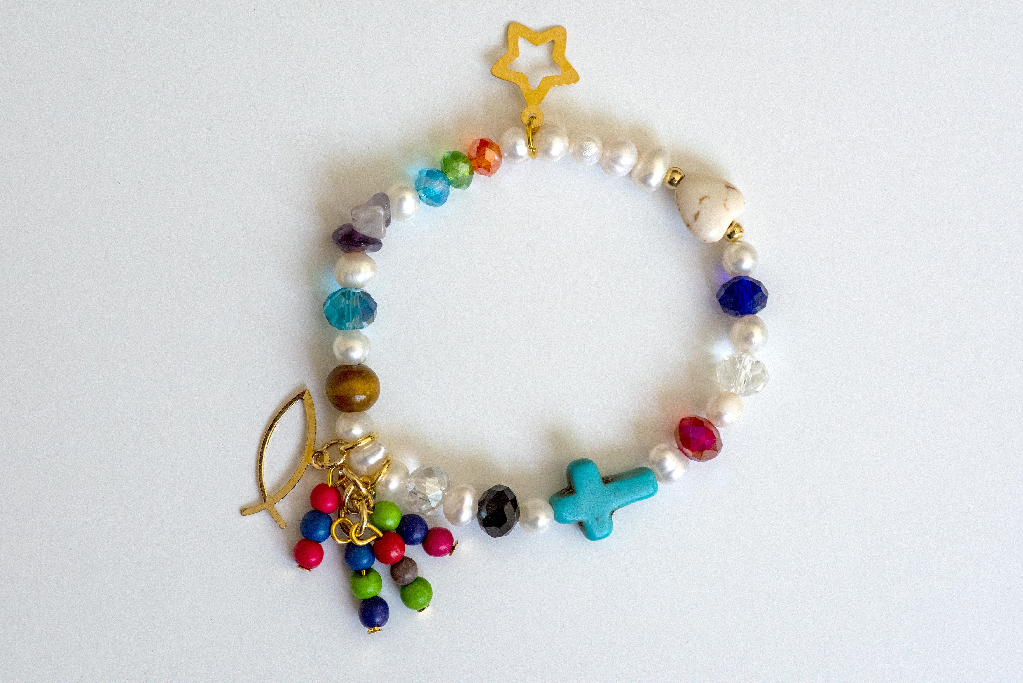 Pulsera - Brazalete # 2 / Recuerdo Bautismo (Paquete con 10 o 50)