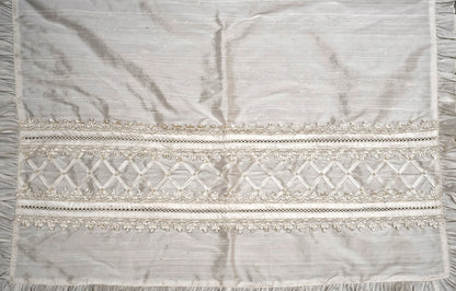 Sabana color marfil para bautizo