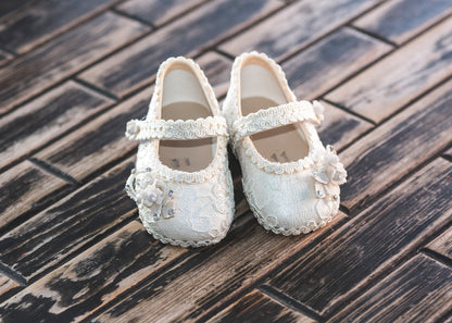 Zapatitos para niña G025 Burbvus Hechos a mano